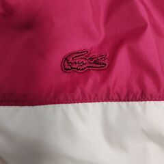 LACOSTE リバーシブルベスト　ユニクロ スエード生地ジャンパーの画像