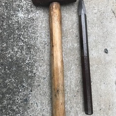 石頭(せっとう)とタガネのセット
