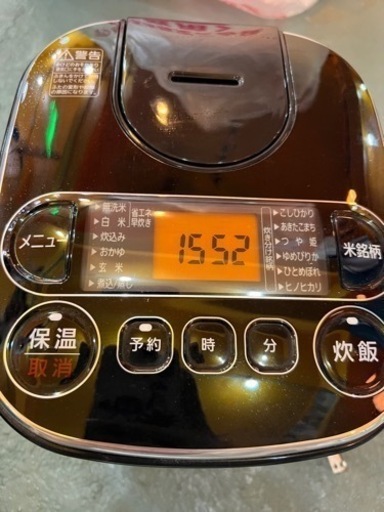 【アイリスオーヤマ ジャー炊飯器】2022年製