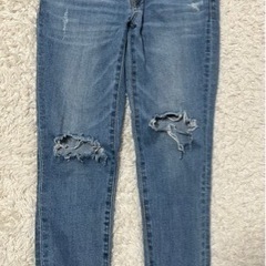 AZUL BY MOUSSY ダメージスキニー　２本の画像