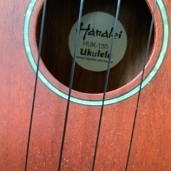 美品 15000円 島村楽器 hanalei オール単板 ウクレレ ソプラノウクレレ Huk-150の画像