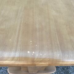 P0526 ダイニングテーブルセット　椅子2脚　ブラウン　ナチュラル　北欧風　幅120㎝の画像