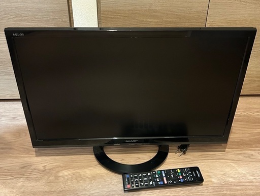 22インチ液晶テレビ　3000円　取りに来てくれる方優先