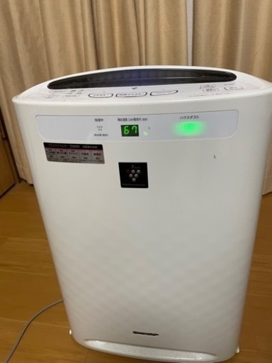 【引渡し決定しました】シャープ　空気清浄機　プラズマクラスター
