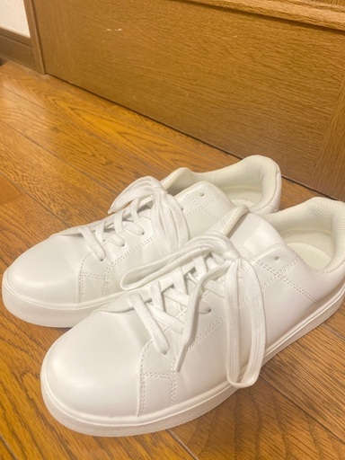 ジーユ GU　シューズ　Mサイズ　ホワイト　23.5センチ