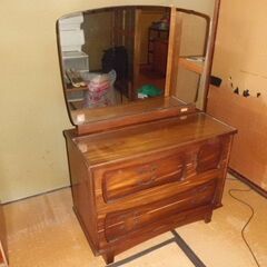 フランスベッド 鏡台 アンティーク ドレッサー 