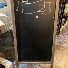 レトロ立て看板　カフェの画像