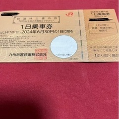JR九州　一日乗車券