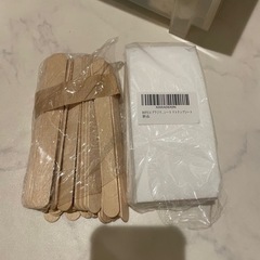 ブラジリアンワックス  スパチュラとシート