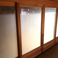 建具　引き戸　障子　ふすま