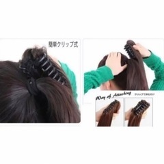 ポニーテールウィッグ(グリップ式)の画像