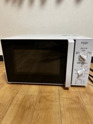 【取引終了】ハイアール 電子レンジ 美品