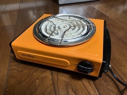 電気コンロ　iec-105 【昭和レトロ】