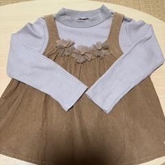 130サイズ　ニット　ワンピース　チュニック