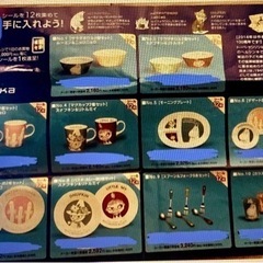 ムーミン食器セットの画像