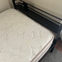 【解体済み！】ニトリシングルベッド　マットレス付きの画像