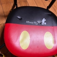 子供用椅子 ミッキーの画像