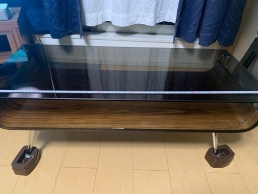 ローテーブル ガラステーブル 中古 ダイニングテーブル