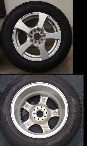 195/65 R15　ヨコハマスタッドレスタイヤ 2022年製　超バリ山 ・ ホイル付き4本セット