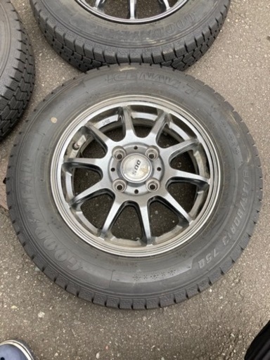商談中　グッドイヤー　アイスナビ　スタッドレス　145/80R13