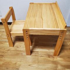 半額以下 幼児デスク 机 椅子セット 子供用机の画像