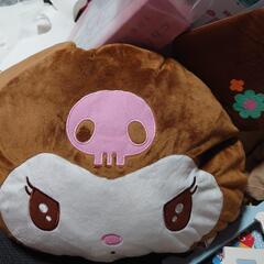 新品 クロミレトロフラワー大きなフェイスクッションの画像