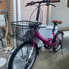 フォルクスワーゲン　折りたたみ自転車　20インチ（受け渡し予定者、決定しました）の画像