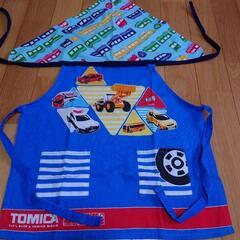 子供用エプロン＆三角巾　差し上げます