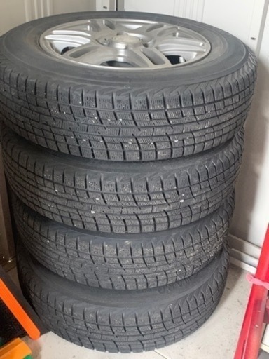 冬タイヤとホイール　パッソ　値段交渉OK