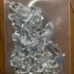 925スターリングシルバークラスプネックレスの画像