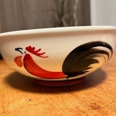 ニワトリ柄ボウルの画像