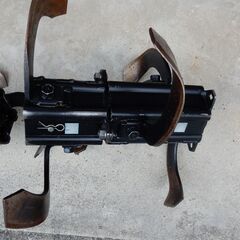 使用僅か１回限り 新品（未使用）に近い六角ロータリー ヤンマーティラーＭＴ３０ 管理機 乾湿用 苗代 水田 代掻き 耕運機 トラクターの画像