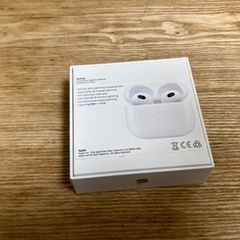 ほぼ未使用】2023年10月購入 AirPods 第3世代