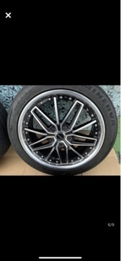 日曜日まで。値下げ！18インチ タイヤホイール4本セット