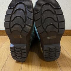 レインブーツ 長靴 花柄 カーキ 新品未使用品の画像