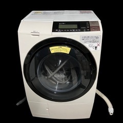 【ジ　1106-12】 日立 HITACHIドラム式洗濯機BD-S8800L 11kg 2015年製  黒ずみ有　カビ臭少し