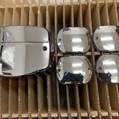 z400fx ウインカー&テールランプ　ハーフメッキ加工　カワサ...