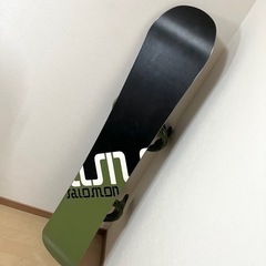 スノーボード　Salomon amp 154 Fluxバイン、ボードケース付きの画像