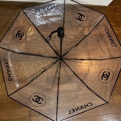 CHANEL 折りたたみ傘　ビニール傘の画像