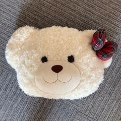 くまちゃん　クッションセットの画像