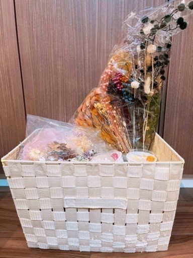 5万円相当！花セット！ハーバリウム・プリザーブドフラワー・ドライフラワー・瓶・花材全部！