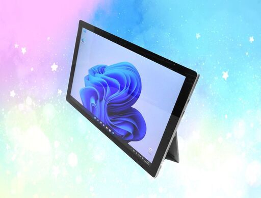 Surface Pro 第7世代 世界最薄8.45mm超極薄 爆走M.2(NVMe)SSD搭載 ✨クールに光るキーボード✨ 超軽量薄型