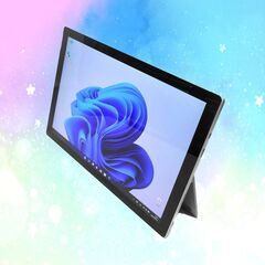 Surface Pro 世界最薄8.45mm超極薄 爆走M.2(NVMe)SSD搭載 ✨クールに光るキーボード✨ 超軽量薄型766g Webカメラ Bluetooth タッチパネル搭載 オフィス2021 の画像