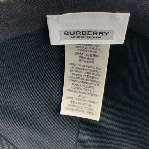 バーバリー　ベースボールキャップ　SIZE L ヴィンテージチェック　付属品ALL