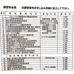 特別教育安全衛生教育講習•テールゲートリフター講習の画像