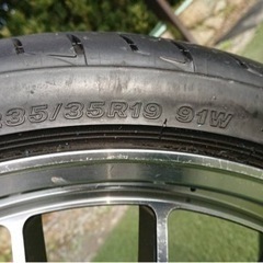 タイヤ、ホイール4本セットの画像