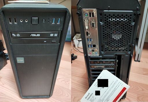 パソコン i7 6700K GeForce GTX 1060