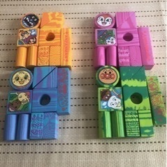 アンパンマン　やわらか積み木
