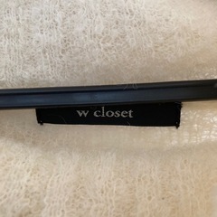 【新品・未使用】w closet ♡ バルーン袖セーター　アルパカの画像