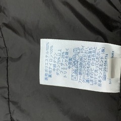 LAND'S END  110 ダウンベスト　女の子の画像